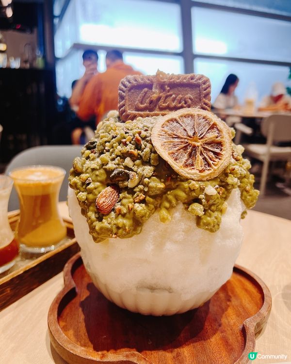 尖咀圓方必食！開心果火山刨冰🌋配咖啡三重奏☕️