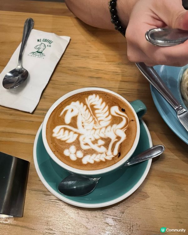 灣仔高質咖啡意粉😋！環境一流！