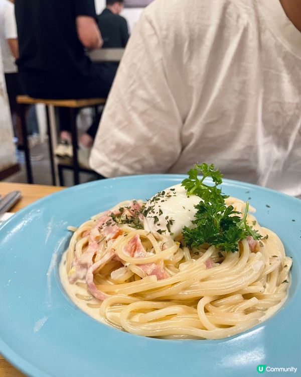 灣仔高質咖啡意粉😋！環境一流！