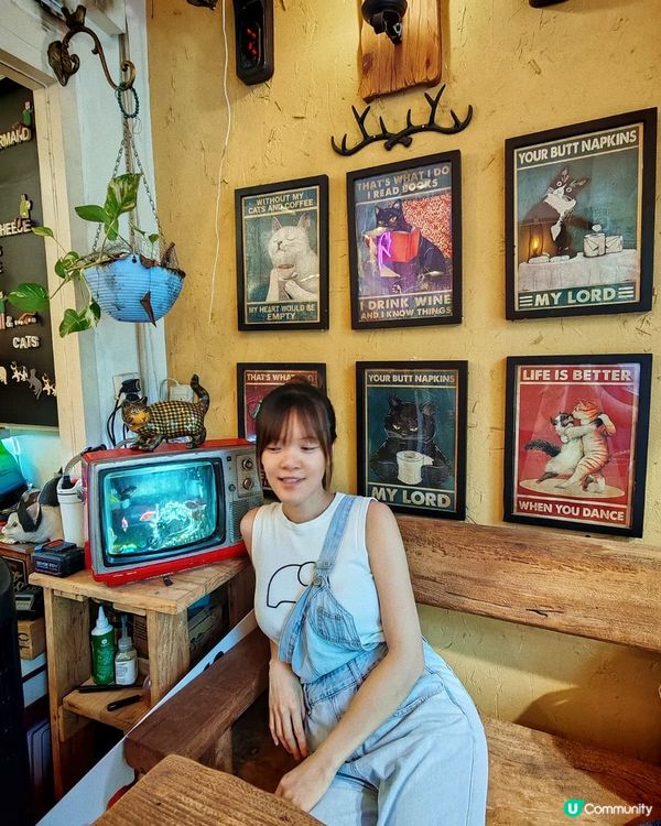 深水埗貓貓漢堡🍔！懷舊美式風打卡📸！