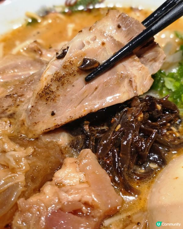 🍜濃厚湯底! 上環黑龍拉麵🍥