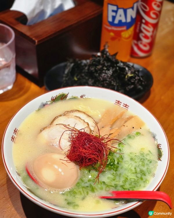 🍜濃厚湯底! 上環黑龍拉麵🍥