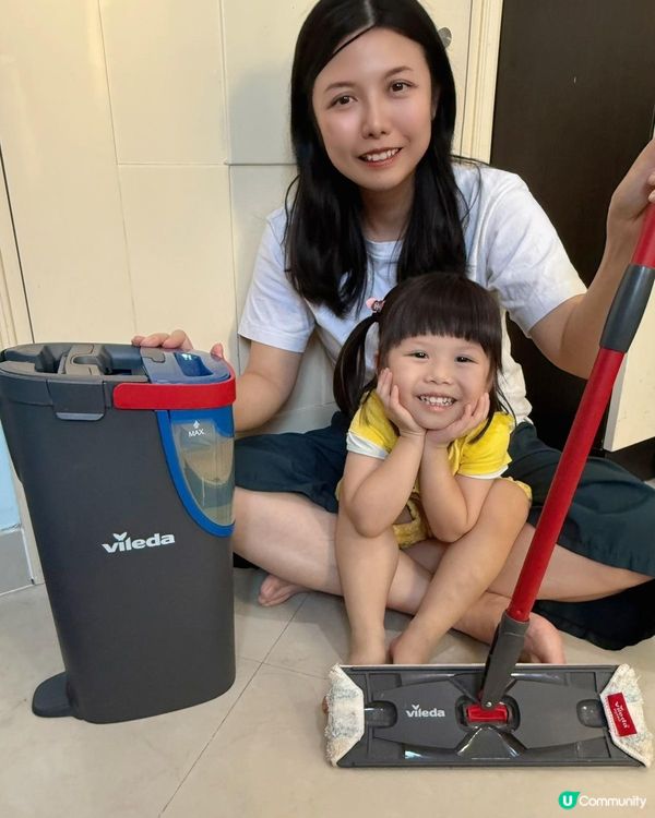 微力達拖地神器，輕鬆KO污漬！🤩