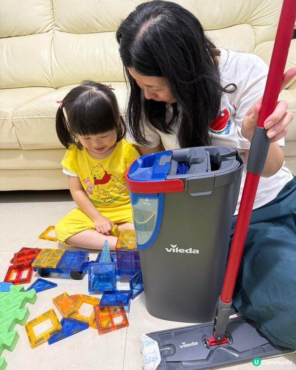 微力達拖地神器，輕鬆KO污漬！🤩