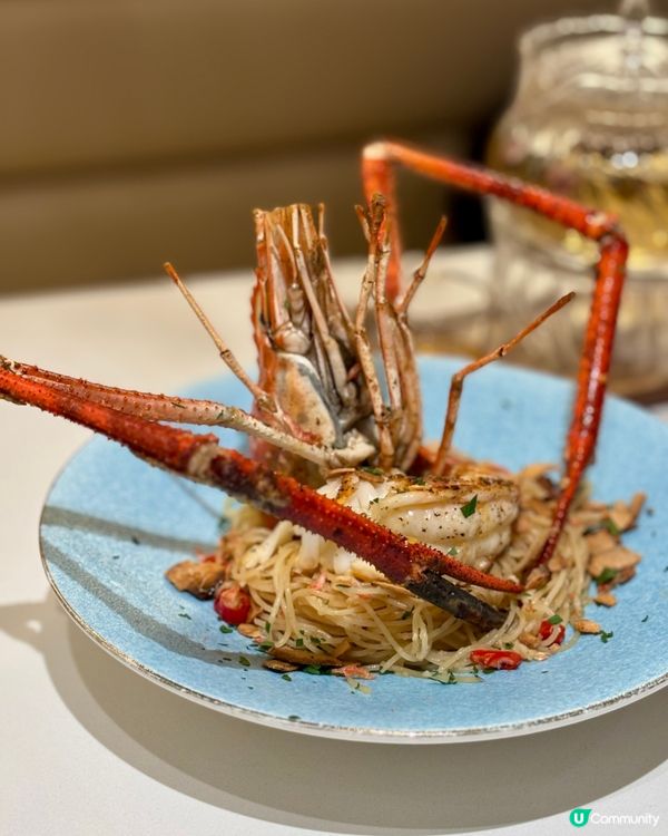 超正大頭蝦天使麵❤️