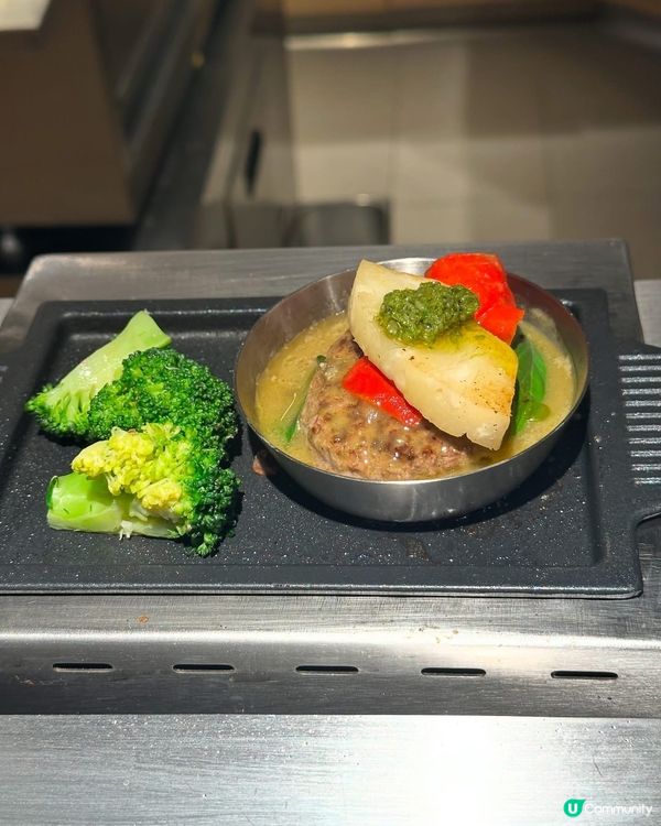 肉肉大米現煎日式漢堡扒😍