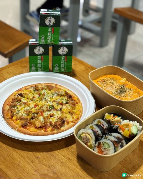 深水埗韓式小食探險記！😋 韓式pizza🍕辣炸雞+玫瑰年糕💖