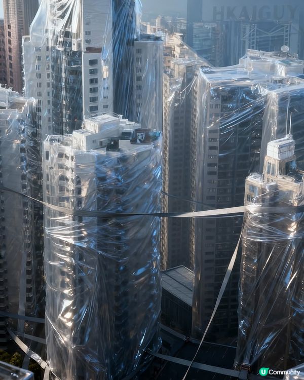 香港AI藝術家超逼真作品  全城嚴陣以待超級颱風樺加沙