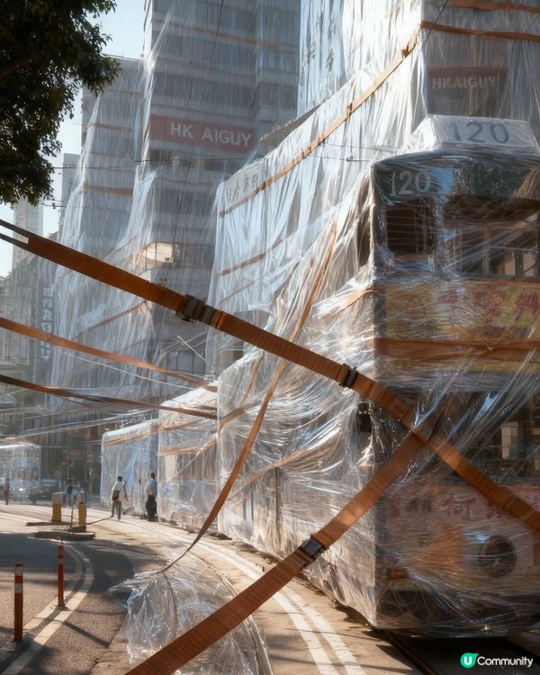 香港AI藝術家超逼真作品  全城嚴陣以待超級颱風樺加沙