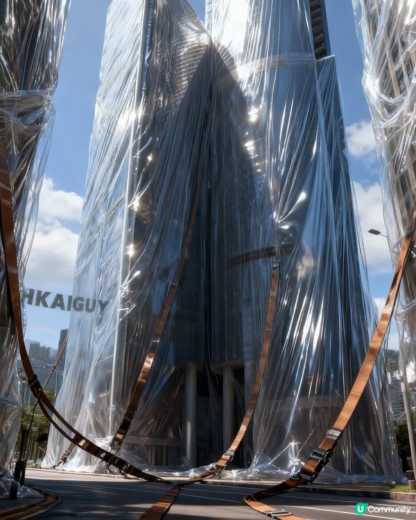 香港AI藝術家超逼真作品  全城嚴陣以待超級颱風樺加沙