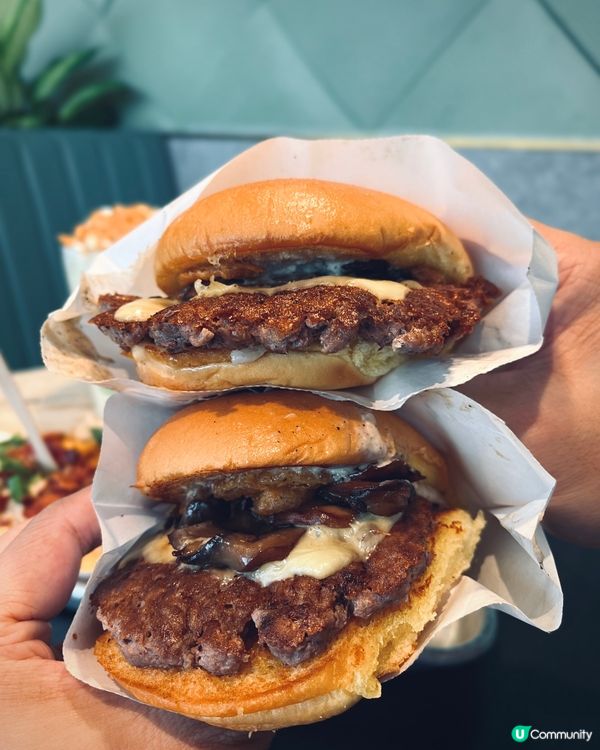 紐約扒房漢堡🍔+奶昔🍋！維港180度海景🛳️
