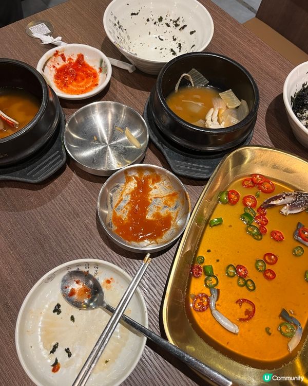 醬缸韓國料理🦀！醬油蟹任食！爆汁😋！