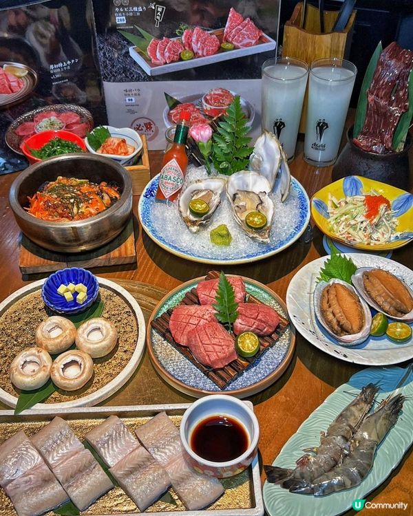 南山隱世炭火烤肉🔥$1XX嘆盡生蠔鮑魚和牛！港人仲有著數？