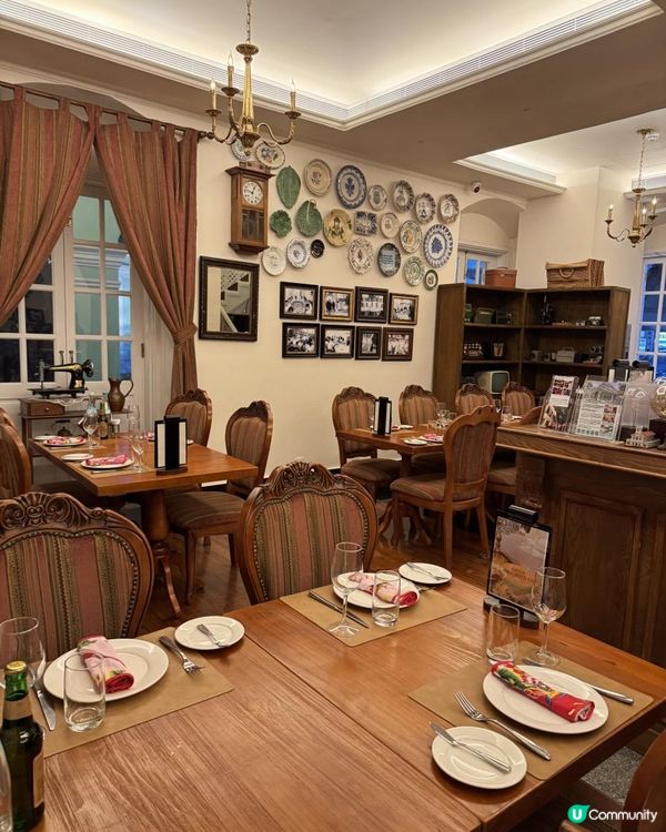 澳門氣氛感古蹟葡國菜