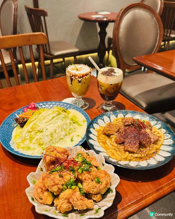 芫荽炸雞+朱古力烏冬？大埔喫茶店之叛逆實驗室