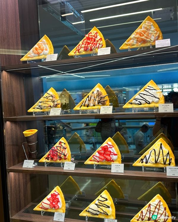 香港首店🔥日本可麗餅專門店😍超滑吉士鮮忌廉！