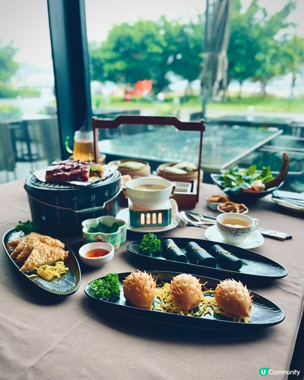 西九M+ 180度維港海景嘆點心！🤩 靚景中菜📸