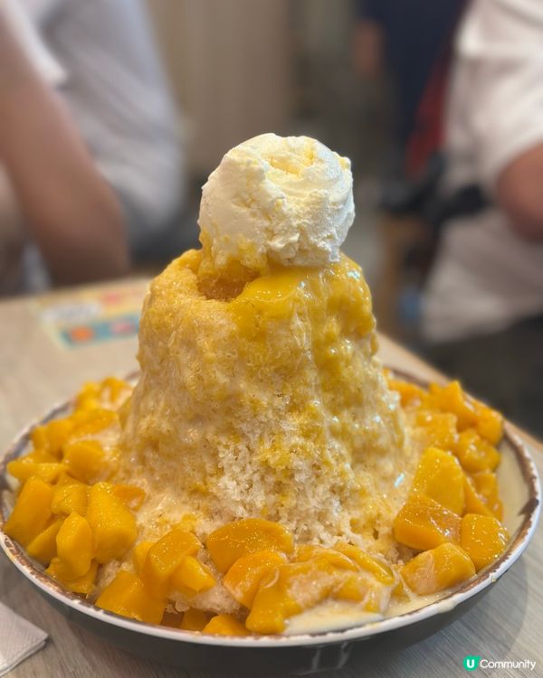 夏天必食☀️巨型芒果刨冰超高性價比😋