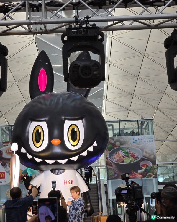 Labubu 機場奇幻之旅✨️✨️✨️