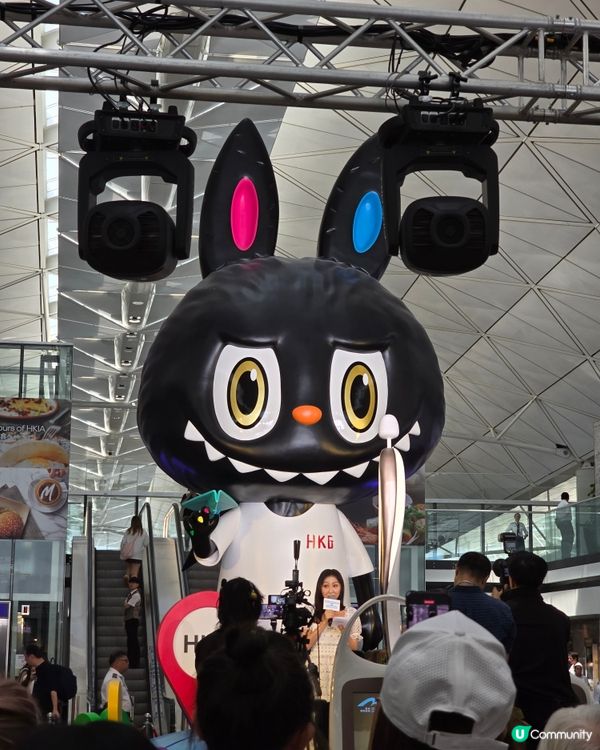 Labubu 機場奇幻之旅✨️✨️✨️