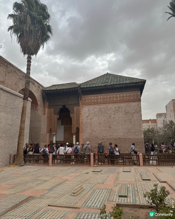 馬拉喀什陵墓探秘！✨ 16世紀皇室風範👑