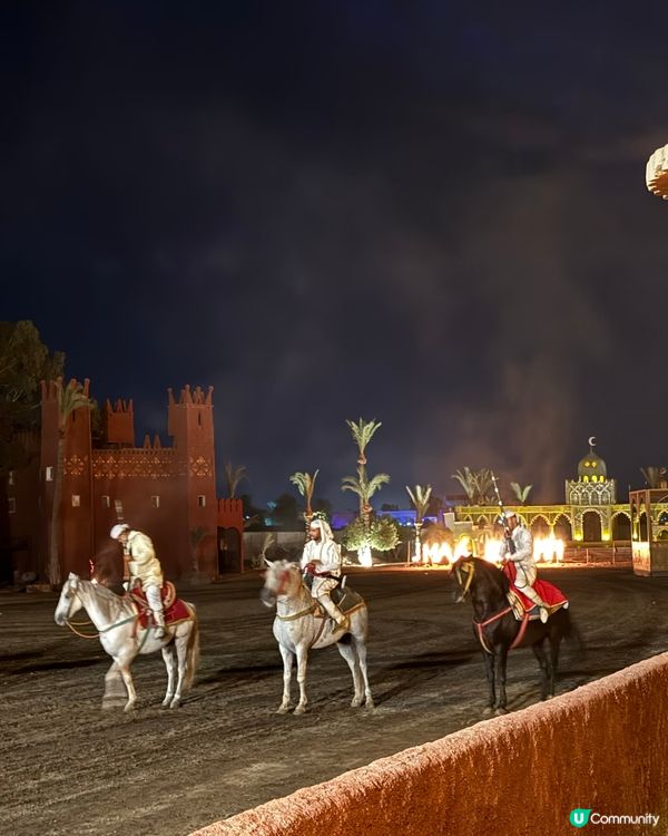 馬拉喀什🇲🇦傳統美食+馬術表演🤩 必去！