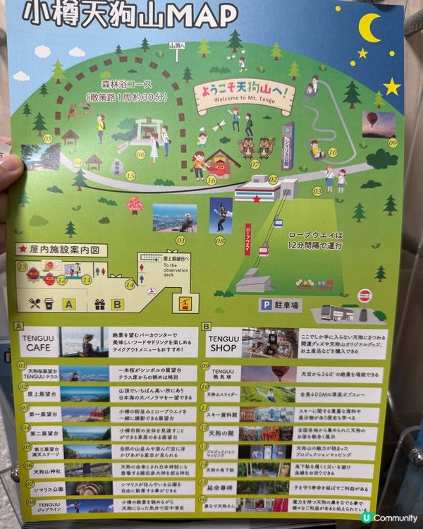 【小樽天狗山半天遊】山上大量免費景點！小朋友最愛花栗鼠公園