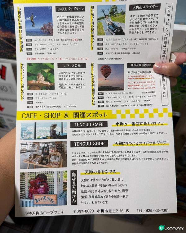 【小樽天狗山半天遊】山上大量免費景點！小朋友最愛花栗鼠公園