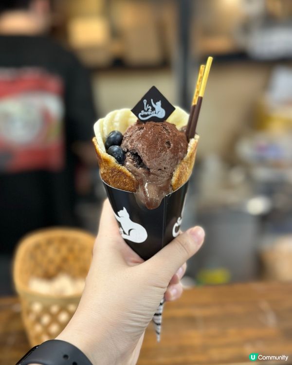 葵廣掃街🤤！牛角包可麗餅🧇😋！