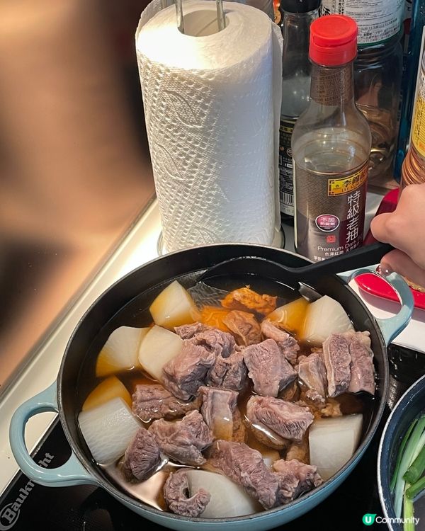 【#思家廚房 】今晚煮乜好 🐮關東煮蘿蔔炆牛肋條 