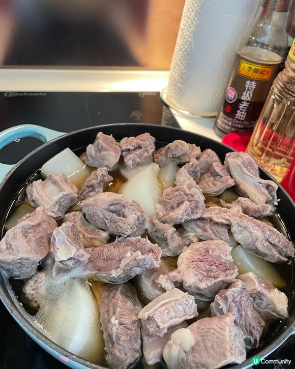 【#思家廚房 】今晚煮乜好 🐮關東煮蘿蔔炆牛肋條 