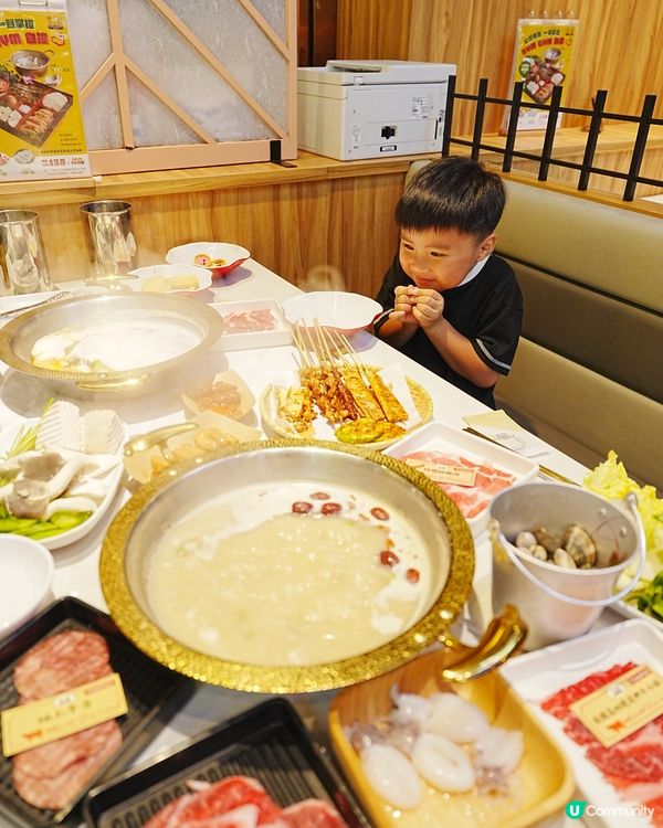 泰式火鍋放題有流水蝦同貝類任食😱