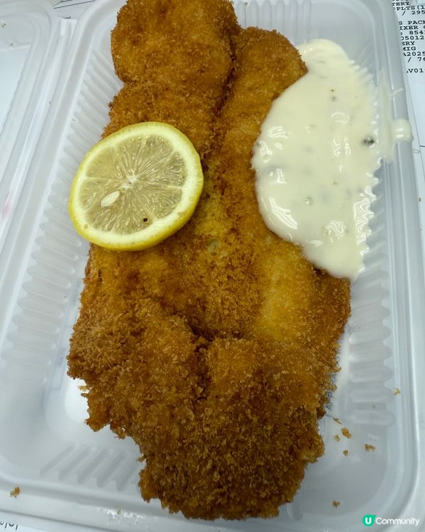 巨癲脆炸魚柳早餐🍳