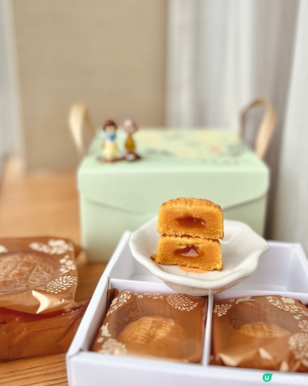 $228 利苑月餅禮盒🥮流心奶黃爆漿😋