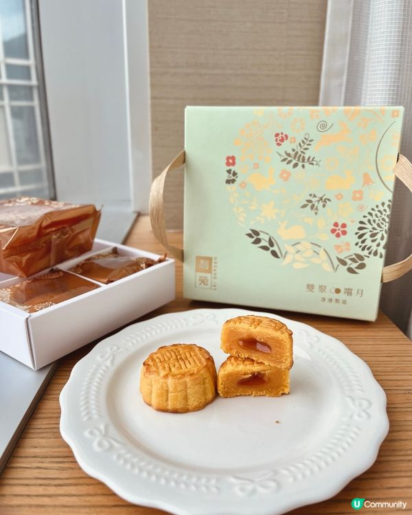 $228 利苑月餅禮盒🥮流心奶黃爆漿😋