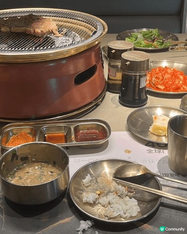 晚上去深圳領展中心既西塔老太太食烤肉，2個人200幾蚊就食到...