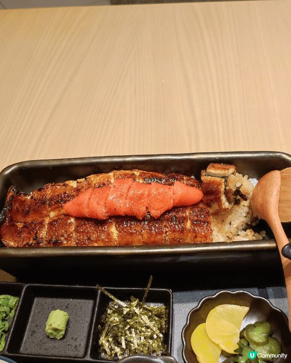 一人幸福的午餐，品嚐我最喜歡的《名物明太子 • 一本鰻三吃》...