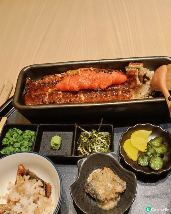 一人幸福的午餐，品嚐我最喜歡的《名物明太子 • 一本鰻三吃》...