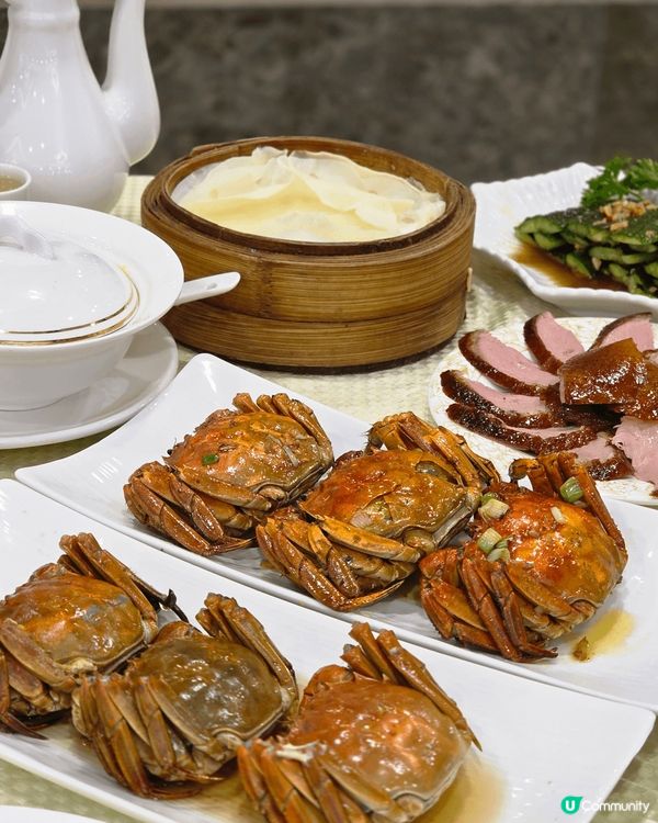 【大閘蟹放題狂熱🦀】陶園酒家推出大閘蟹任食！仲有即切北京片皮...