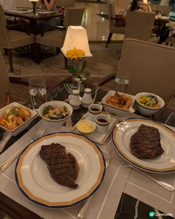 【半島酒店Dinner🤩】$400歎牛扒+音樂！🥩🎶