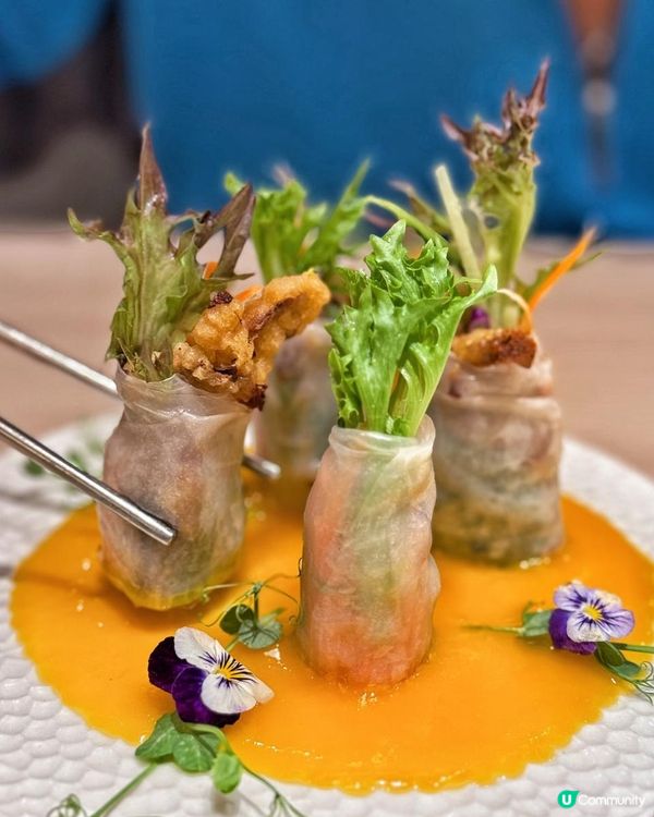 圓方高檔星馬菜，「班蘭」Fusion菜初體驗 🇸🇬🇲🇾