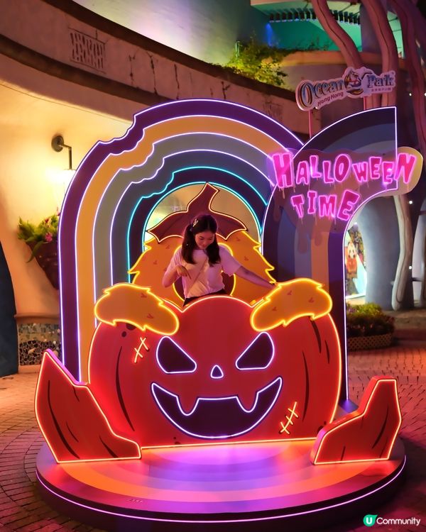 一年一度我最喜愛既海洋公園哈囉喂又黎啦👻🎃💀🧡