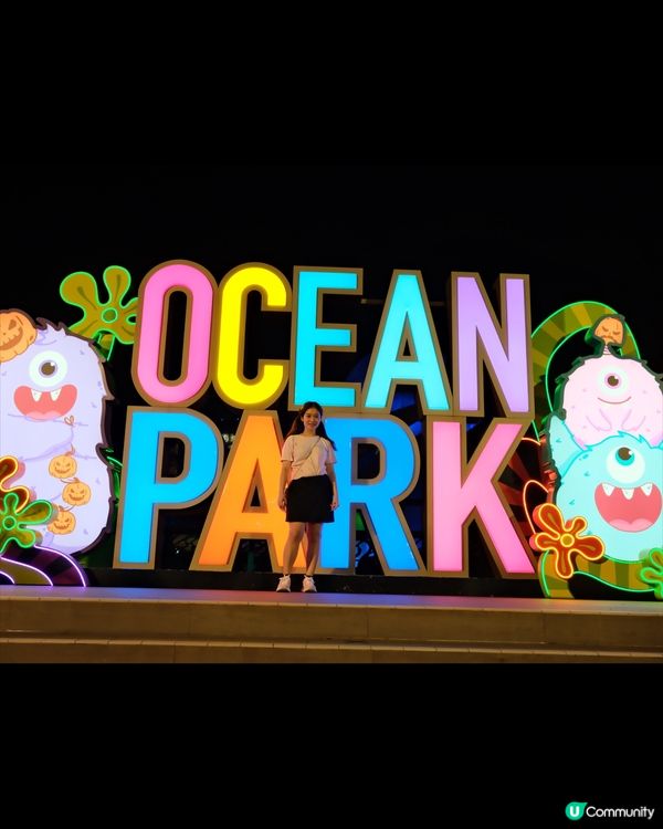 一年一度我最喜愛既海洋公園哈囉喂又黎啦👻🎃💀🧡