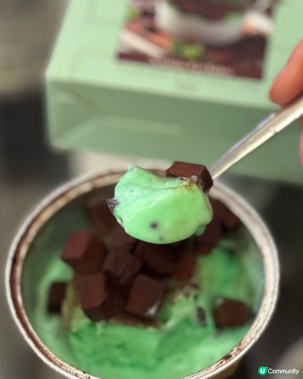 夏天最愛薄荷朱古力！