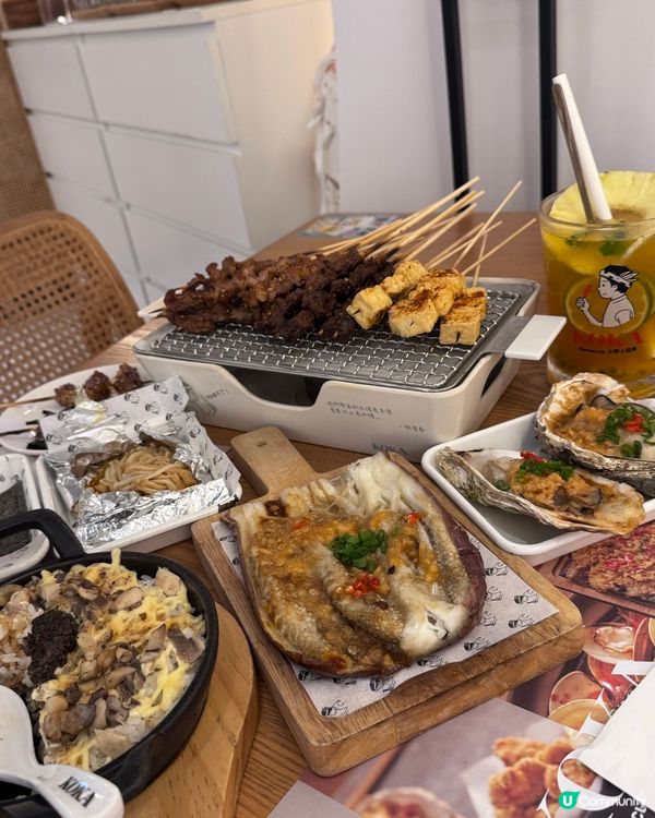 $58 黑松露烤飯必食！串燒控🤤！小野人