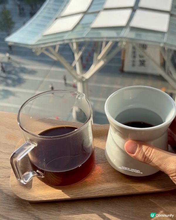 福岡必飲☕️ 望住博多車站前景色 ☕️ 嘆杯日本冠軍級咖啡 