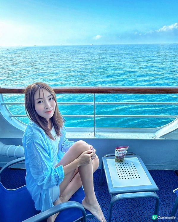 秋日郵輪之旅🍁！海上享受陽光海風🌊😌