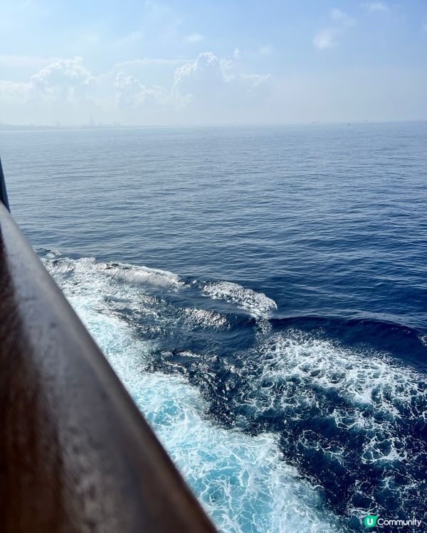 秋日郵輪之旅🍁！海上享受陽光海風🌊😌