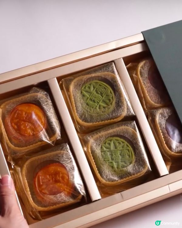 鴻福堂嚐月精品月餅禮盒，香港製造！🇭🇰🌕