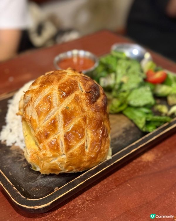 牛屋餐廳：威靈頓牛柳！😋 酥皮控必試！